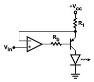 Supplying Power to the LED schematic